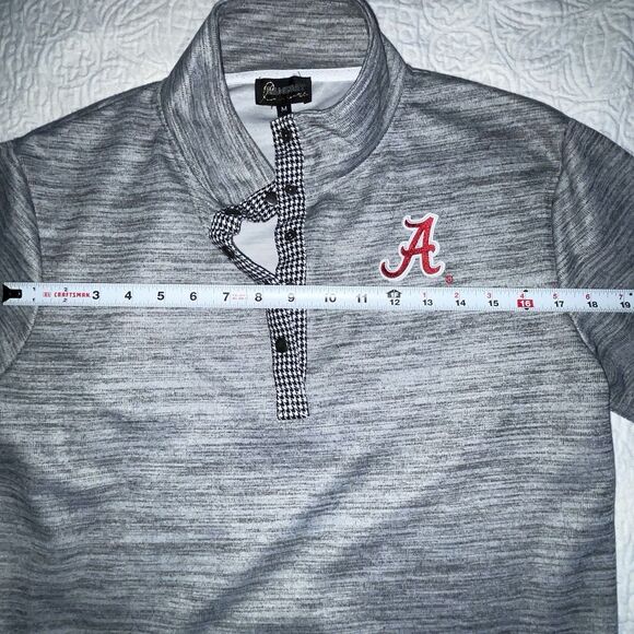 Gameday Couture Women’s Alabama Gray Quarter-Snap Pullover Size M - Picture 4 of 8
